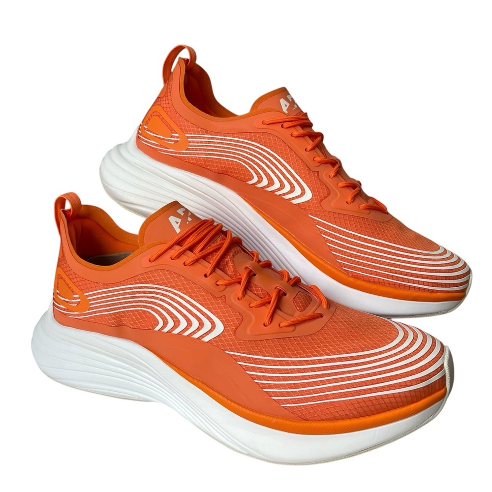 APL Streamline Orange Pristine Men’s Size 12 Bright Running Shoes NEW